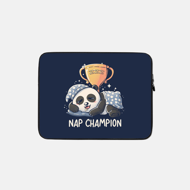 Nap Champion-None-Zippered-Laptop Sleeve-koalastudio