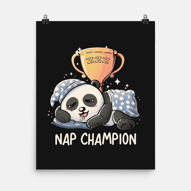 Nap Champion-None-Matte-Poster-koalastudio