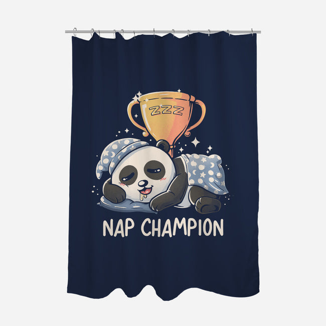 Nap Champion-None-Polyester-Shower Curtain-koalastudio