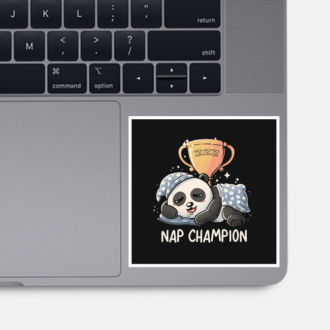 Nap Champion-None-Glossy-Sticker-koalastudio