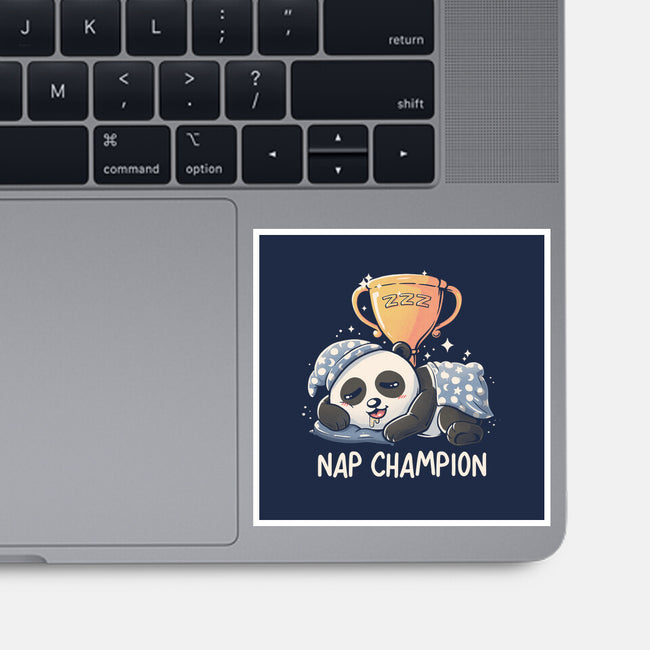 Nap Champion-None-Glossy-Sticker-koalastudio