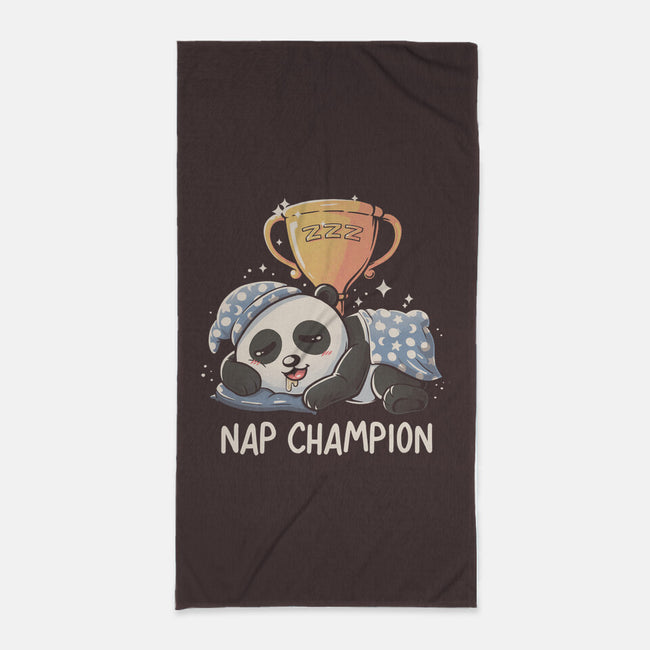 Nap Champion-None-Beach-Towel-koalastudio