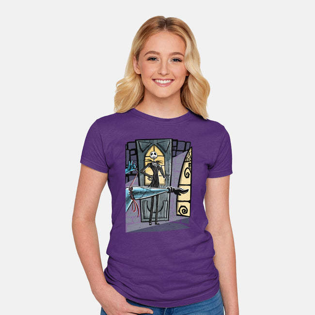 Hey Jack-Womens-Fitted-Tee-zascanauta