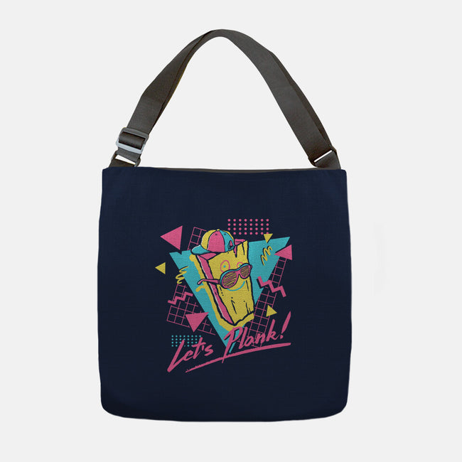 Let's Plank-None-Adjustable Tote-Bag-demonigote