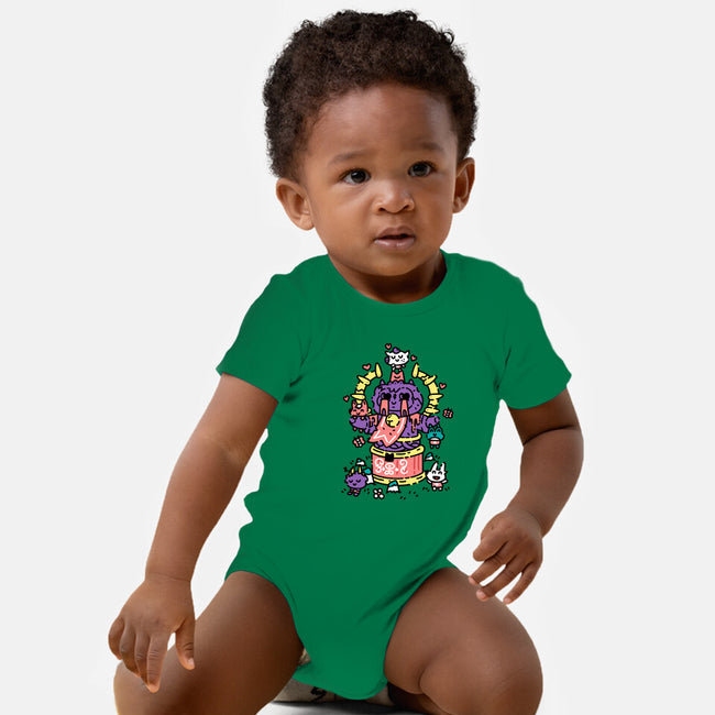 Little Cult Club-Baby-Basic-Onesie-demonigote