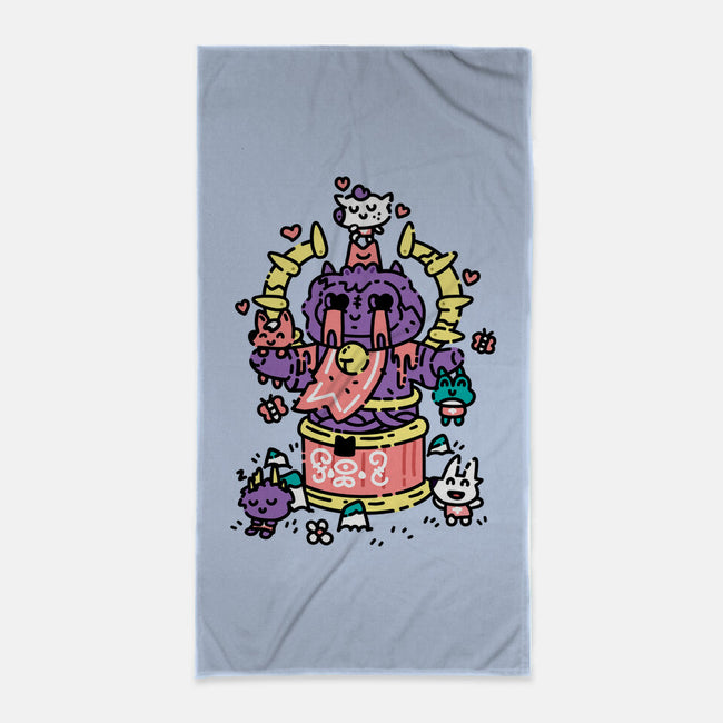 Little Cult Club-None-Beach-Towel-demonigote