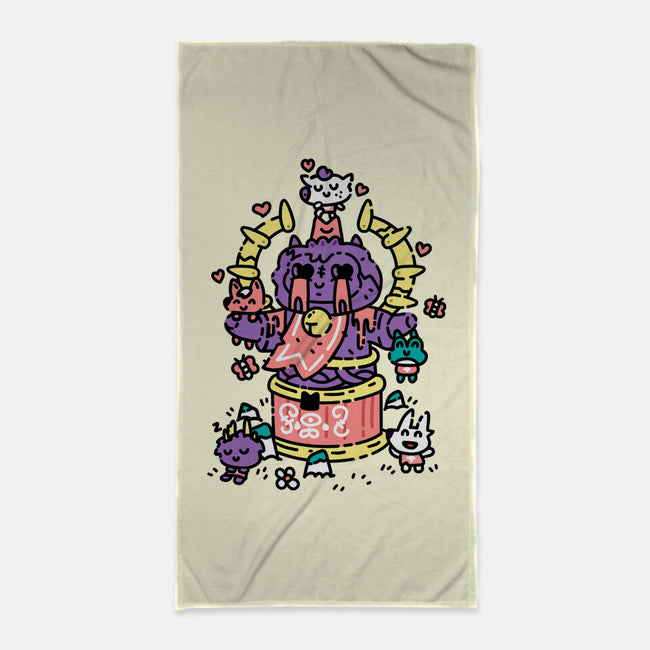 Little Cult Club-None-Beach-Towel-demonigote