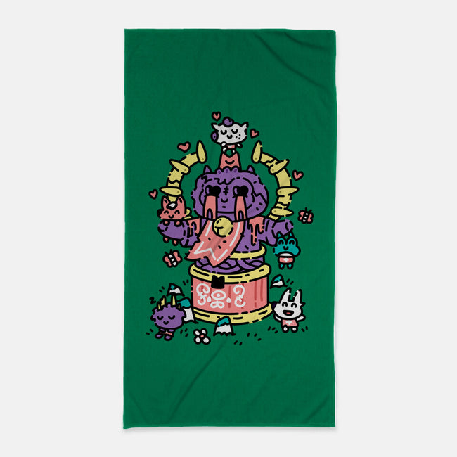 Little Cult Club-None-Beach-Towel-demonigote