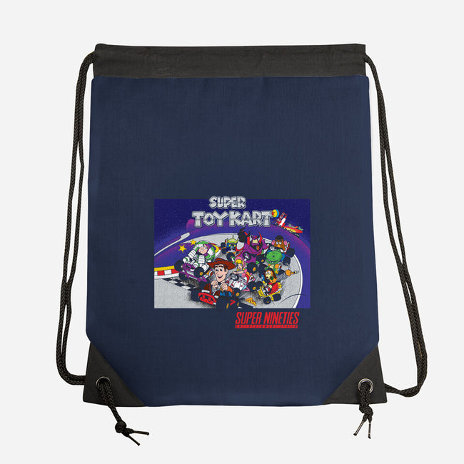 Super Toy Kart-None-Drawstring-Bag-dalethesk8er