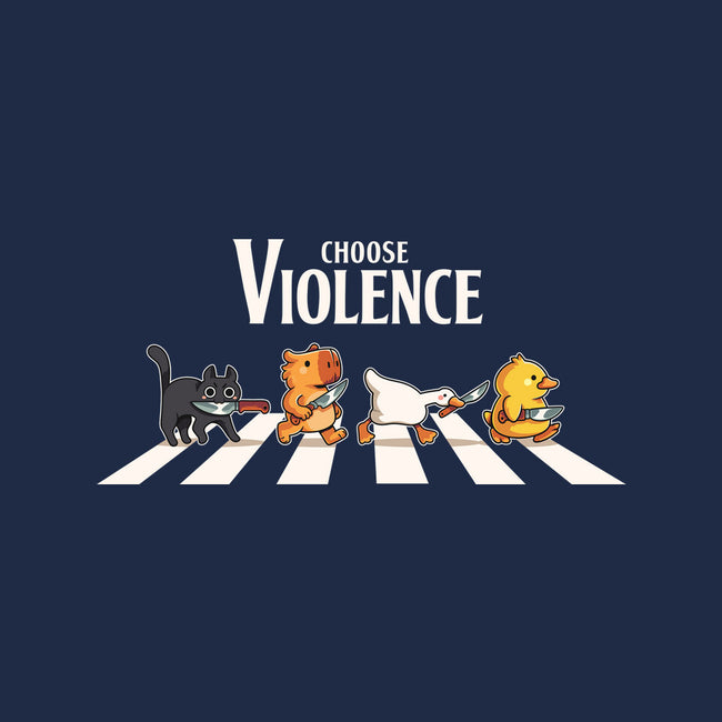 Choose Violence-Unisex-Basic-Tee-2DFeer