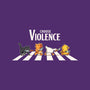 Choose Violence-Womens-Off Shoulder-Sweatshirt-2DFeer