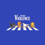 Choose Violence-Womens-Fitted-Tee-2DFeer