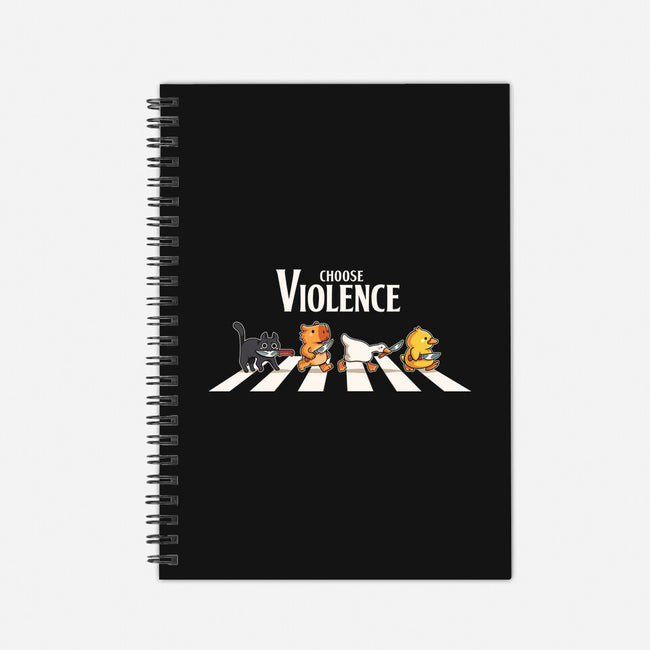 Choose Violence-None-Dot Grid-Notebook-2DFeer