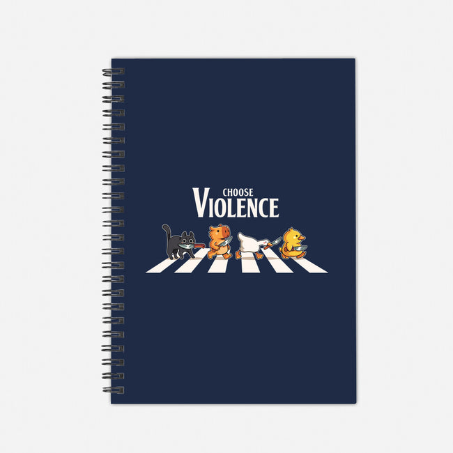 Choose Violence-None-Dot Grid-Notebook-2DFeer