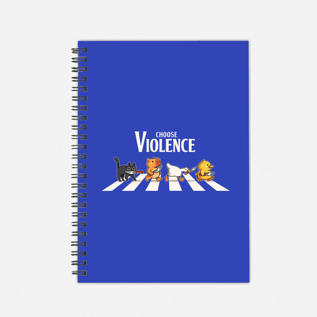 Choose Violence-None-Dot Grid-Notebook-2DFeer