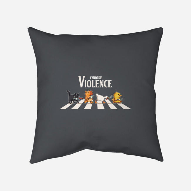 Choose Violence-None-Removable Cover-Throw Pillow-2DFeer