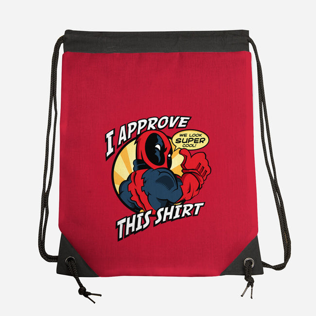 Super Cool Shirt-None-Drawstring-Bag-demonigote