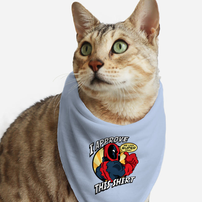 Super Cool Shirt-Cat-Bandana-Pet Collar-demonigote