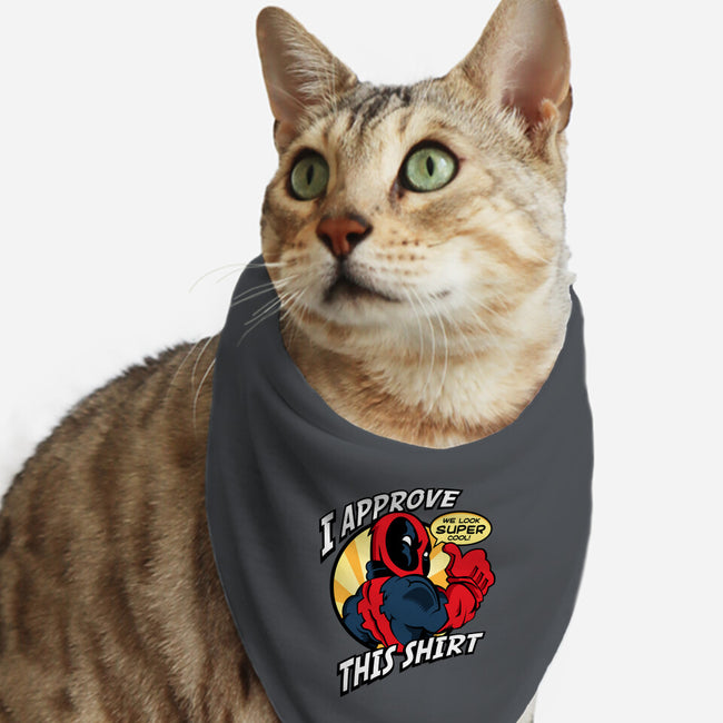 Super Cool Shirt-Cat-Bandana-Pet Collar-demonigote