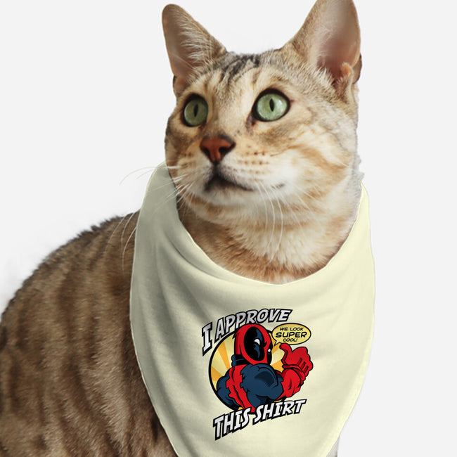 Super Cool Shirt-Cat-Bandana-Pet Collar-demonigote