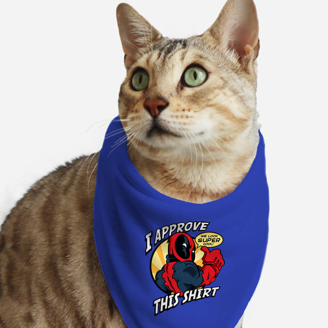 Super Cool Shirt-Cat-Bandana-Pet Collar-demonigote