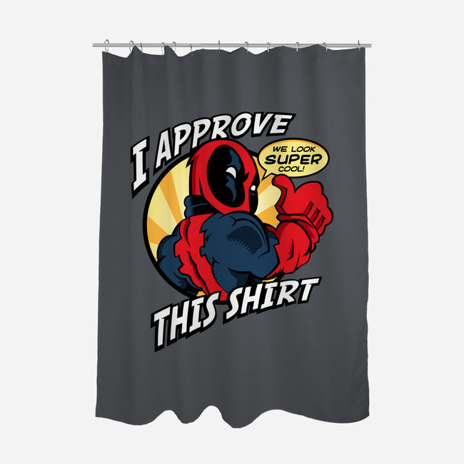 Super Cool Shirt-None-Polyester-Shower Curtain-demonigote