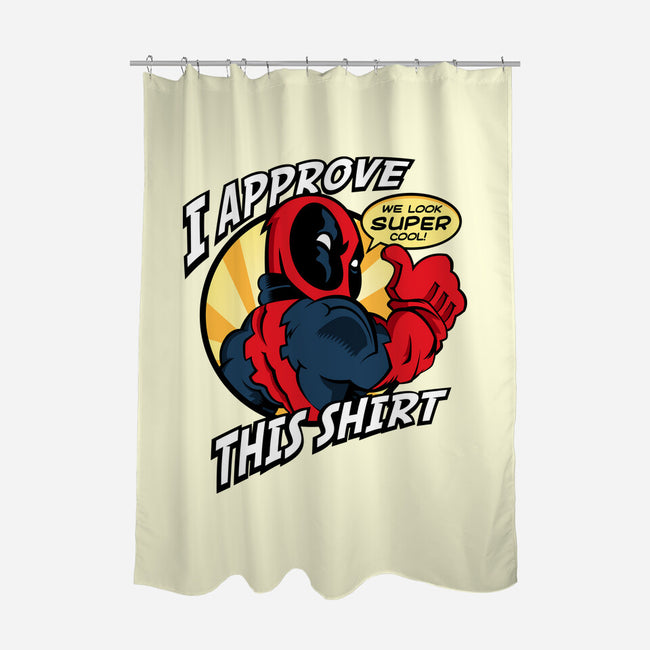 Super Cool Shirt-None-Polyester-Shower Curtain-demonigote