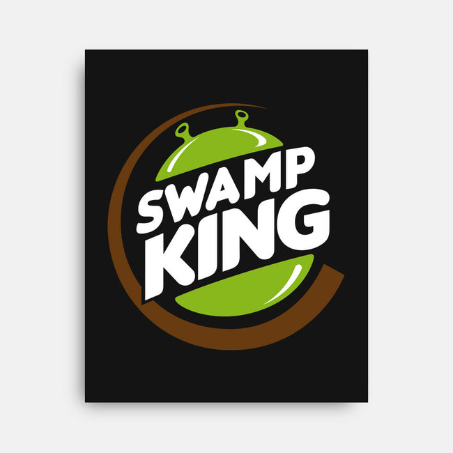 Swamp King-None-Stretched-Canvas-demonigote