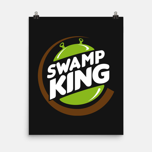 Swamp King-None-Matte-Poster-demonigote