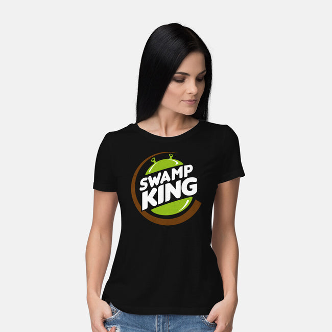 Swamp King-Womens-Basic-Tee-demonigote