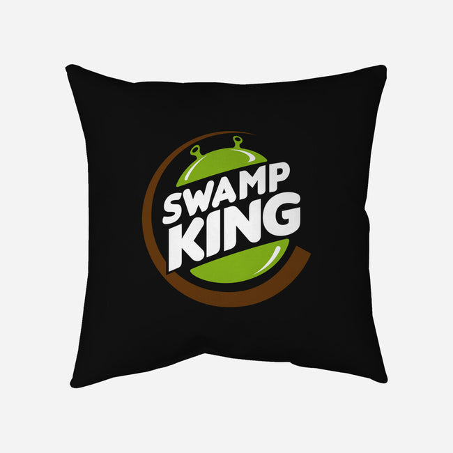 Swamp King-None-Non-Removable Cover w Insert-Throw Pillow-demonigote