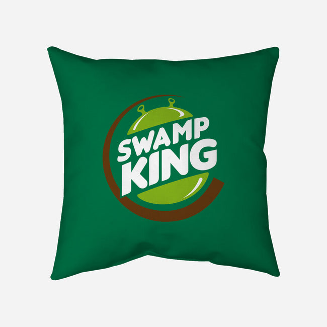 Swamp King-None-Non-Removable Cover w Insert-Throw Pillow-demonigote