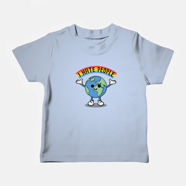 Earth Hates People-Baby-Basic-Tee-Melonseta