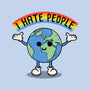 Earth Hates People-None-Drawstring-Bag-Melonseta