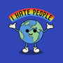 Earth Hates People-Unisex-Basic-Tee-Melonseta