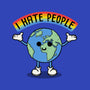 Earth Hates People-None-Drawstring-Bag-Melonseta