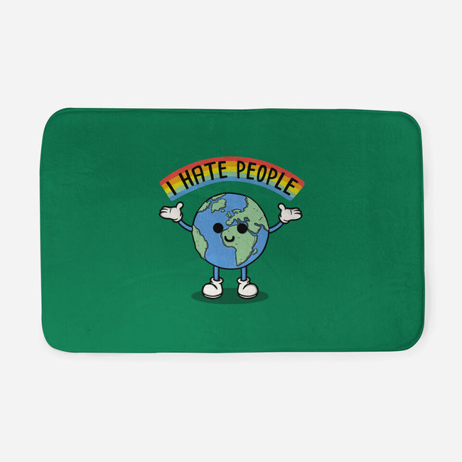 Earth Hates People-None-Memory Foam-Bath Mat-Melonseta