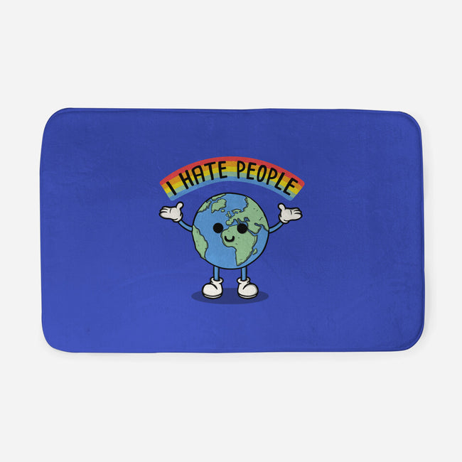 Earth Hates People-None-Memory Foam-Bath Mat-Melonseta