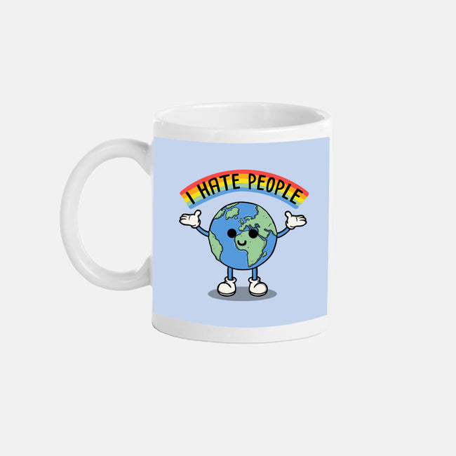 Earth Hates People-None-Mug-Drinkware-Melonseta