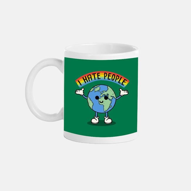 Earth Hates People-None-Mug-Drinkware-Melonseta