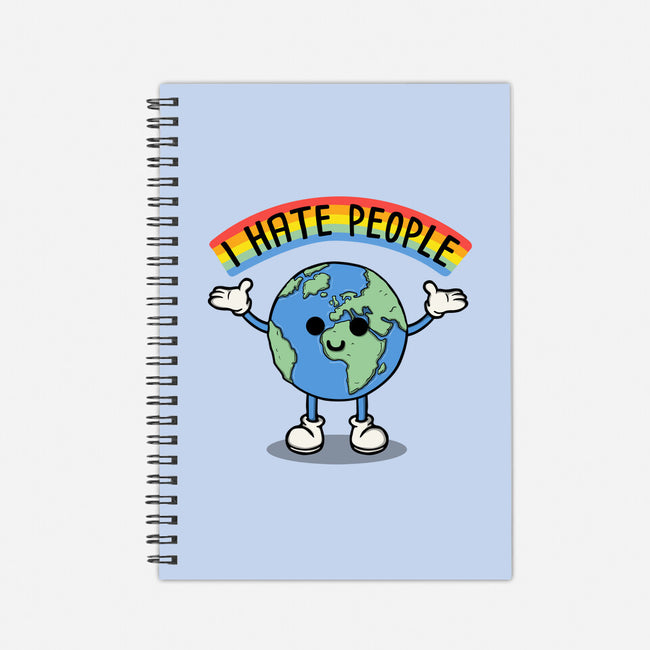 Earth Hates People-None-Dot Grid-Notebook-Melonseta