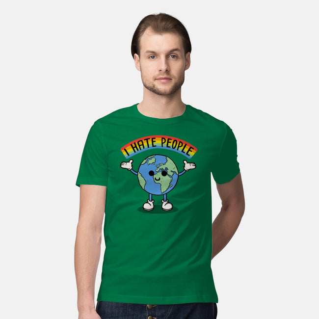 Earth Hates People-Mens-Premium-Tee-Melonseta