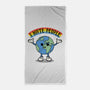 Earth Hates People-None-Beach-Towel-Melonseta