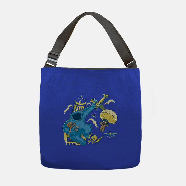 Cookie Kong-None-Adjustable Tote-Bag-retrodivision