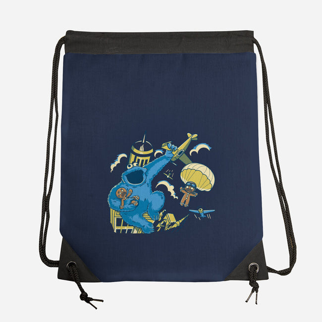 Cookie Kong-None-Drawstring-Bag-retrodivision