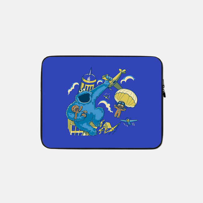 Cookie Kong-None-Zippered-Laptop Sleeve-retrodivision