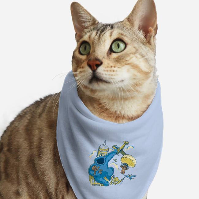 Cookie Kong-Cat-Bandana-Pet Collar-retrodivision