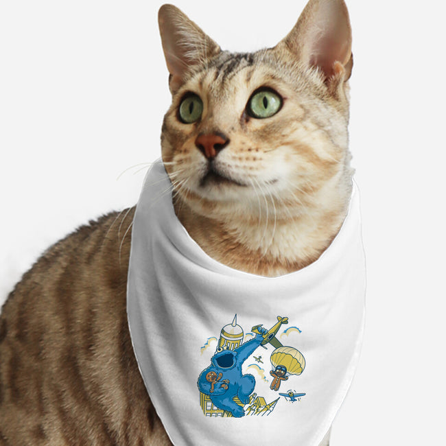 Cookie Kong-Cat-Bandana-Pet Collar-retrodivision