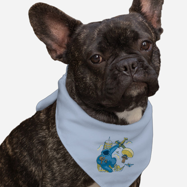 Cookie Kong-Dog-Bandana-Pet Collar-retrodivision