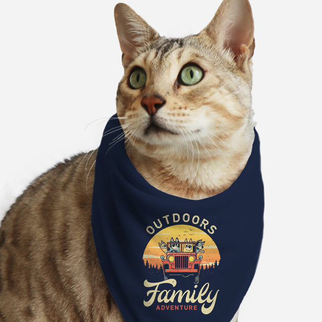 Outdoors Heelers-Cat-Bandana-Pet Collar-retrodivision